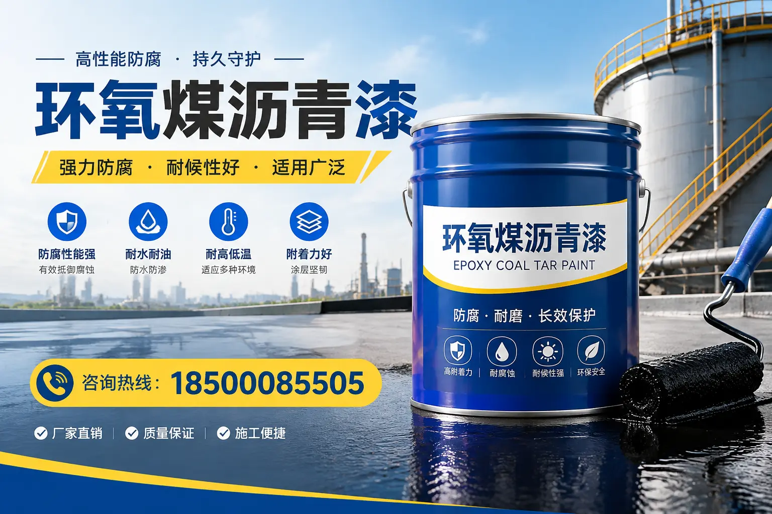 环氧煤沥青漆的储存与运输注意事项,长沙企业须知
